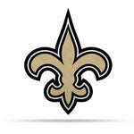 Wholesale NFL New Orleans Saints Classic Team Logo Shape Cut Pennant - Home and Living Room Décor - Soft Felt EZ to Hang By Rico Industries