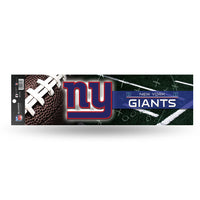 Wholesale NFL New York Giants 3" x 12" Car/Truck/Jeep Bumper Sticker By Rico Industries