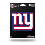 Wholesale NFL New York Giants 5" x 7" Vinyl Die-Cut Decal - Car/Truck/Home Accessory By Rico Industries