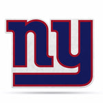 Wholesale NFL New York Giants Classic Team Logo Shape Cut Pennant - Home and Living Room Décor - Soft Felt EZ to Hang By Rico Industries