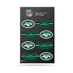 Wholesale NFL New York Jets Peel & Stick Temporary Tattoos - Eye Black - Game Day Approved! By Rico Industries