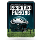 Wholesale NFL Philadelphia Eagles 8.5" x 11" Metal Parking Sign - Great for Man Cave, Bed Room, Office, Home Décor By Rico Industries