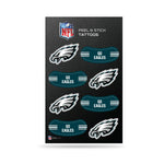 Wholesale NFL Philadelphia Eagles Peel & Stick Temporary Tattoos - Eye Black - Game Day Approved! By Rico Industries