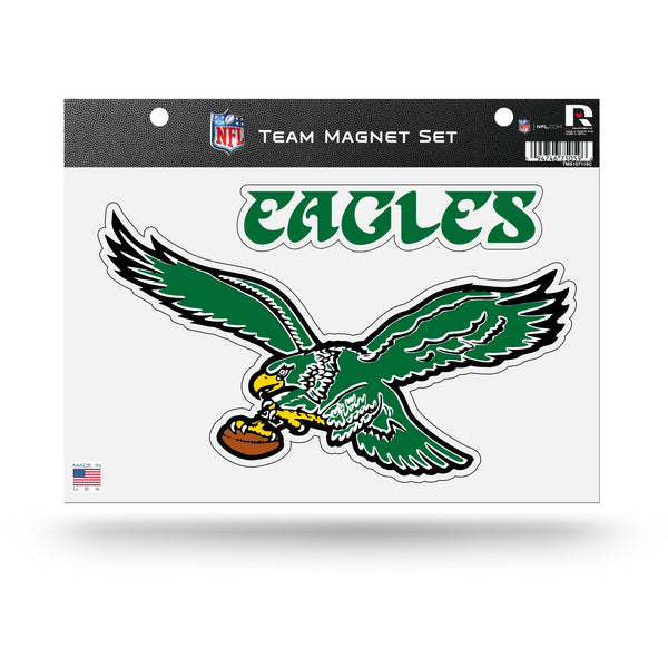 Wholesale NFL Philadelphia Eagles Team Magnet Set 8.5" x 11" - Home Décor - Regrigerator, Office, Kitchen By Rico Industries