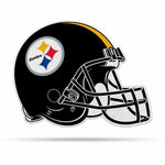 Wholesale NFL Pittsburgh Steelers Classic Helmet Shape Cut Pennant - Home and Living Room Décor - Soft Felt EZ to Hang By Rico Industries