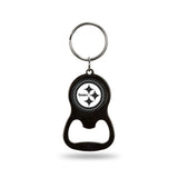 Wholesale NFL Pittsburgh Steelers Metal Keychain - Beverage Bottle Opener With Key Ring - Pocket Size By Rico Industries