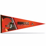 Wholesale NFL Rico Industries Cleveland Browns 12" x 30" Soft Felt Pennant - EZ to Hang