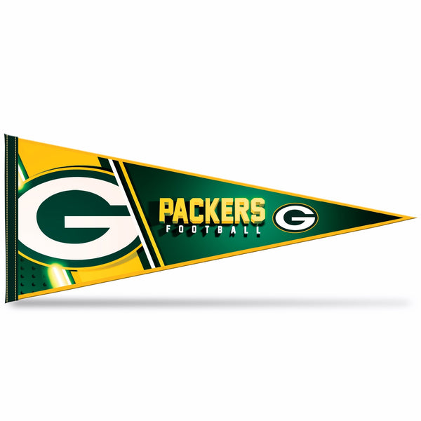 Wholesale NFL Rico Industries Green Bay Packers 12" x 30" Soft Felt Pennant - EZ to Hang