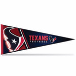Wholesale NFL Rico Industries Houston Texans 12" x 30" Soft Felt Pennant - EZ to Hang