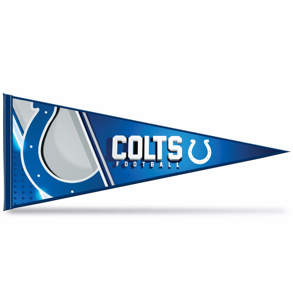 Wholesale NFL Rico Industries Indianapolis Colts 12" x 30" Soft Felt Pennant - EZ to Hang