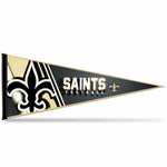 Wholesale NFL Rico Industries New Orleans Saints 12" x 30" Soft Felt Pennant - EZ to Hang