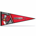 Wholesale NFL Rico Industries Tampa Bay Buccaneers 12" x 30" Soft Felt Pennant - EZ to Hang