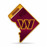 Wholesale NFL Rico Industries Washington Commanders State Shape Cut Pennant - Soft Felt EZ to Hang