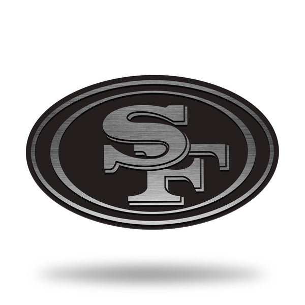 Wholesale NFL San Francisco 49ers Antique Nickel Auto Emblem for Car/Truck/SUV By Rico Industries