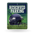 Wholesale NFL Seattle Seahawks 8.5" x 11" Metal Parking Sign - Great for Man Cave, Bed Room, Office, Home Décor By Rico Industries