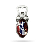 Wholesale NFL Seattle Seahawks Magnetic Bottle Opener, Stainless Steel, Strong Magnet to Display on Fridge By Rico Industries