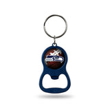 Wholesale NFL Seattle Seahawks Metal Keychain - Beverage Bottle Opener With Key Ring - Pocket Size By Rico Industries