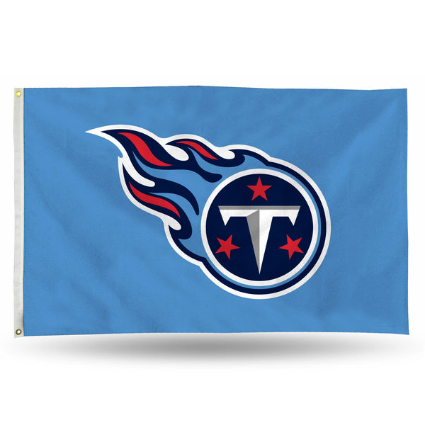 Wholesale NFL Tennessee Titans 3' x 5' Classic Banner Flag - Single Sided - Indoor or Outdoor - Home Décor By Rico Industries