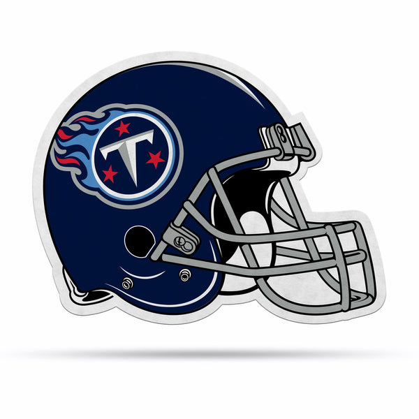 Wholesale NFL Tennessee Titans Classic Helmet Shape Cut Pennant - Home and Living Room Décor - Soft Felt EZ to Hang By Rico Industries