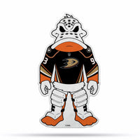 Wholesale NHL Anaheim Ducks Classic Mascot Shape Cut Pennant - Home and Living Room Décor - Soft Felt EZ to Hang By Rico Industries