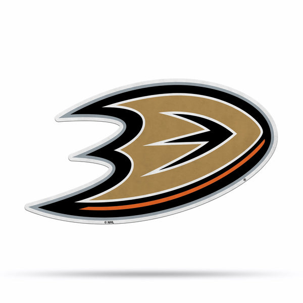 Wholesale NHL Anaheim Ducks Classic Team Logo Shape Cut Pennant - Home and Living Room Décor - Soft Felt EZ to Hang By Rico Industries