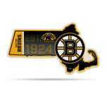 Wholesale NHL Boston Bruins Classic State Shape Cut Pennant - Home and Living Room Décor - Soft Felt EZ to Hang By Rico Industries