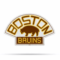 Wholesale NHL Boston Bruins Retro Shape Cut Pennant - Home and Living Room Décor - Soft Felt EZ to Hang By Rico Industries