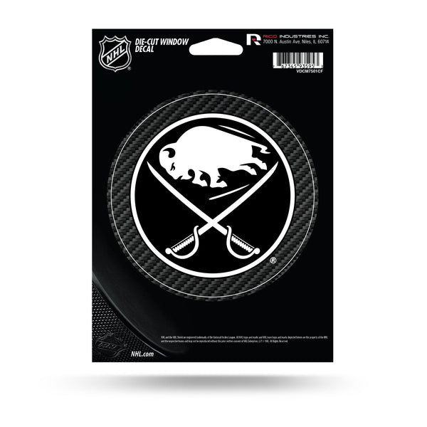 Wholesale NHL Buffalo Sabres 5" x 7" Vinyl Die-Cut Decal - Car/Truck/Home Accessory By Rico Industries