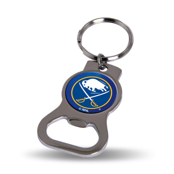 Wholesale NHL Buffalo Sabres Metal Keychain - Beverage Bottle Opener With Key Ring - Pocket Size By Rico Industries