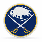 Wholesale NHL Buffalo Sabres Retro Shape Cut Pennant - Home and Living Room Décor - Soft Felt EZ to Hang By Rico Industries