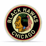 Wholesale NHL Chicago Blackhawks Retro Shape Cut Pennant - Home and Living Room Décor - Soft Felt EZ to Hang By Rico Industries