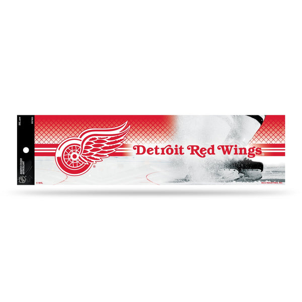 Wholesale NHL Detroit Red Wings 3" x 12" Car/Truck/Jeep Bumper Sticker By Rico Industries