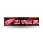 Wholesale NHL Detroit Red Wings Plastic 4" x 16" Street Sign By Rico Industries