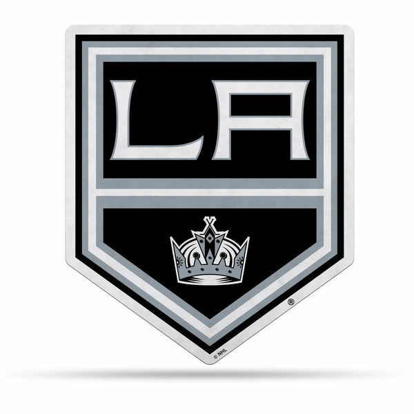 Wholesale NHL Los Angeles Kings Classic Team Logo Shape Cut Pennant - Home and Living Room Décor - Soft Felt EZ to Hang By Rico Industries