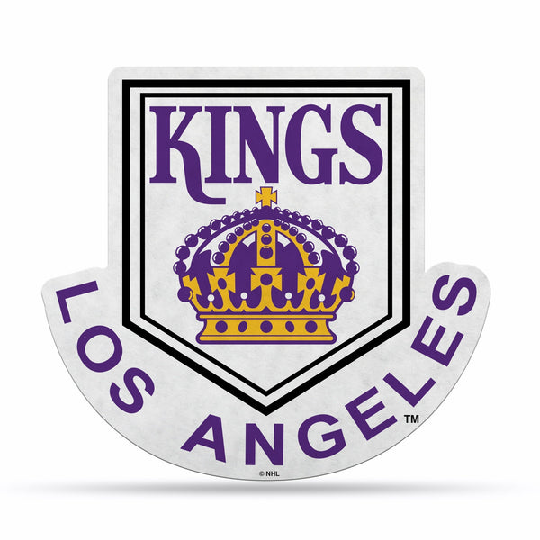 Wholesale NHL Los Angeles Kings Retro Shape Cut Pennant - Home and Living Room Décor - Soft Felt EZ to Hang By Rico Industries