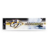 Wholesale NHL Nashville Predators 3" x 12" Car/Truck/Jeep Bumper Sticker By Rico Industries