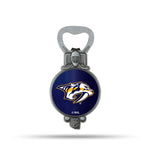 Wholesale NHL Nashville Predators Magnetic Bottle Opener, Stainless Steel, Strong Magnet to Display on Fridge By Rico Industries