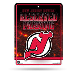 Wholesale NHL New Jersey Devils 8.5" x 11" Metal Parking Sign - Great for Man Cave, Bed Room, Office, Home Décor By Rico Industries