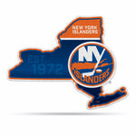 Wholesale NHL New York Islanders Classic State Shape Cut Pennant - Home and Living Room Décor - Soft Felt EZ to Hang By Rico Industries