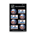 Wholesale NHL New York Islanders Peel & Stick Temporary Tattoos - Eye Black - Game Day Approved! By Rico Industries