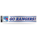 Wholesale NHL New York Rangers 3" x 17" Tailgate Sticker For Car/Truck/SUV By Rico Industries