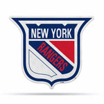 Wholesale NHL New York Rangers Retro Shape Cut Pennant - Home and Living Room Décor - Soft Felt EZ to Hang By Rico Industries