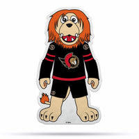 Wholesale NHL Ottawa Senators Classic Mascot Shape Cut Pennant - Home and Living Room Décor - Soft Felt EZ to Hang By Rico Industries