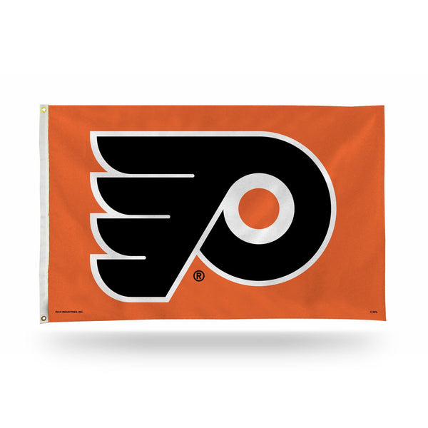 Wholesale NHL Philadelphia Flyers 3' x 5' Classic Banner Flag - Single Sided - Indoor or Outdoor - Home Décor By Rico Industries