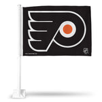 Wholesale NHL Philadelphia Flyers Double Sided Car Flag - 16" x 19" - Strong Pole that Hooks Onto Car/Truck/Automobile By Rico Industries