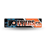 Wholesale NHL Philadelphia Flyers Plastic 4" x 16" Street Sign By Rico Industries