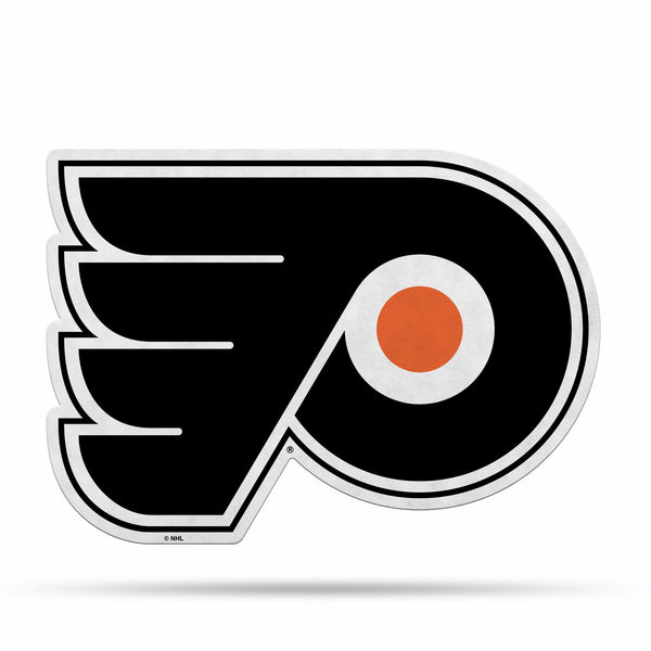 Wholesale NHL Philadelphia Flyers Retro Shape Cut Pennant - Home and Living Room Décor - Soft Felt EZ to Hang By Rico Industries