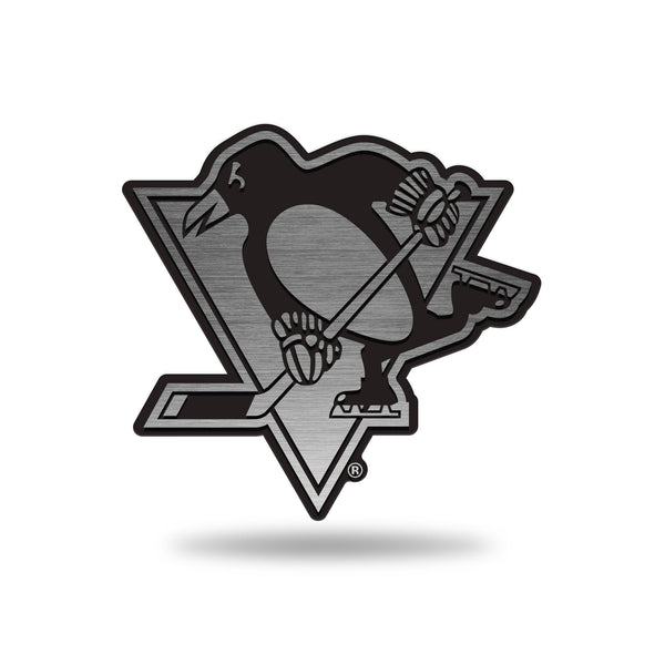 Wholesale NHL Pittsburgh Penguins Antique Nickel Auto Emblem for Car/Truck/SUV By Rico Industries