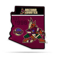 Wholesale NHL Rico Industries Arizona Coyotes State Shape Cut Pennant - Soft Felt EZ to Hang