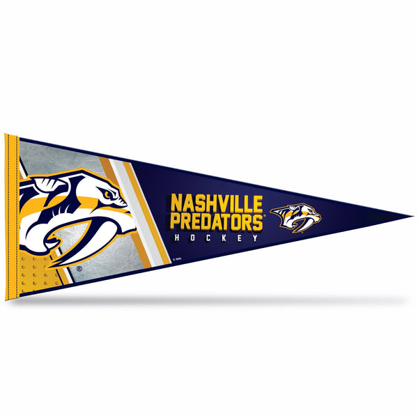 Wholesale NHL Rico Industries Nashville Predators 12" x 30" Soft Felt Pennant - EZ to Hang